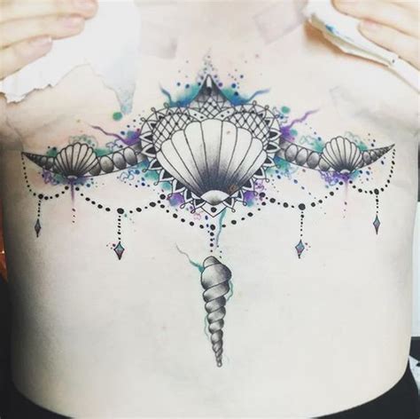 boob tattoos small|23 sternum tattoos that prove the underboob is underrated